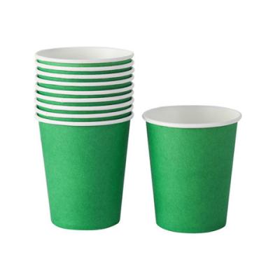 China Disposable Birthday Wedding Party Cups Materials Party Coffee Decorative Disposable Paper Cup for sale