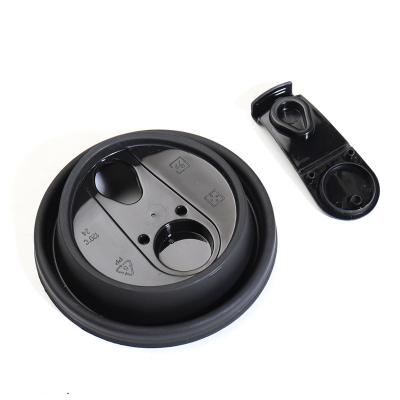 China Non Spill Common Cup Lids Use Disposable Hot Drink Coffee PP/PS Cover Cup Lid for sale