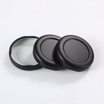 China Non Spill Ready To Boat 38 Metal Hook Canning Lids BPA Free Twist Caps Glass Bottle Cap for sale