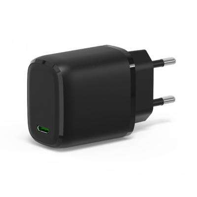 China Mobile Phone 20W PD USB C Power Adapter Mini Wall Charger Fast Travel For iPhone for sale