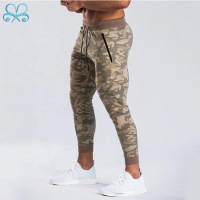 China QUICK DRY Popular Camouflage Sports Fitness Sweatpnts For Men Slim Fit Jogger Pants for sale