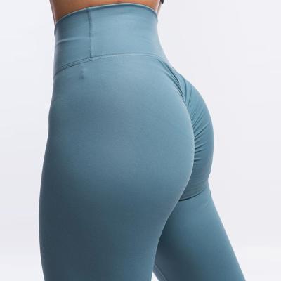 China 2021 Breathable Custom Sports Women Leggings High Waisted Workout Tights Women Butt Gaiters Crac! crack! for sale