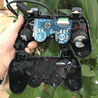 China Video Game Controller Gamepads For PS2 Game Console Joypad Cable Gamepad Cable Vibration Long For Playstation 2 100 for sale