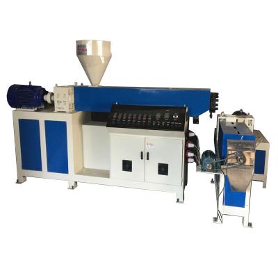 China Plastic Recycling Plant PP Waste PE Pelletizing Double Screw Extruder Machine Production Line for sale