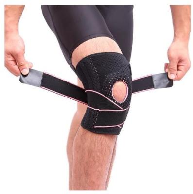 China High Elastic Professional Basketball Adjustable Running Safety Adjustable Kneepad Kneepad Kneepad Brace Support Protective Knee Sleeve for sale