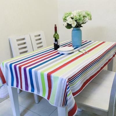 China Waterproof Wholesale Custom Printed 100% Polyester Banquet Tablecloth for sale