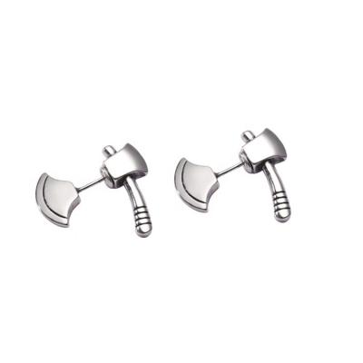 China Unisex Cool Punk Rock Go Through Ear Ax Earring, Fashion Piercing Jewelry for sale