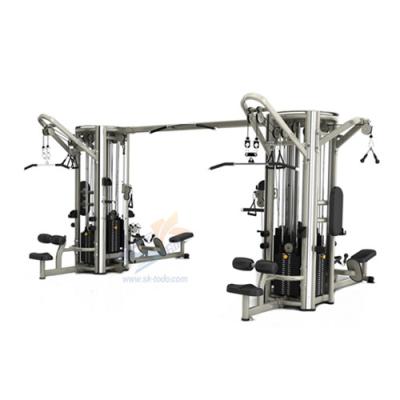 China High Quality Bodybuilding Fitness Equipment China Factory Supply Jungle Strength Machine Multi-gym 8 Multi Station for sale