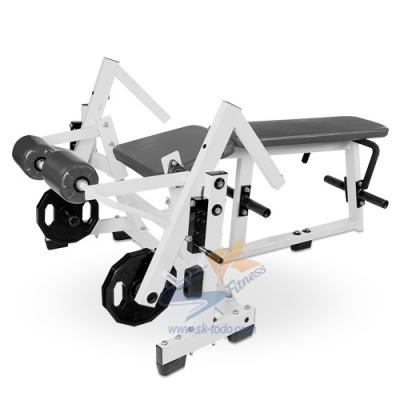 China Wholesale Promotional Good Quality Professional Bodybuilding Exercise Equipment Plate Loaded Leg Curl Prone Machine for sale