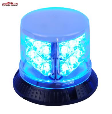 China Automotive Industry Wholesale 27W Turning Beacon Lights 10V/30V High Quality Red Turning Super Bright Blue Led Magnetic Beacon Light for sale