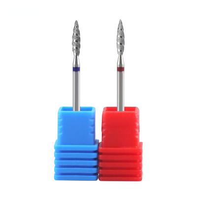 China Nail Drill Machine 1pcs Nail Drill Bits Accessories Diamond Nail Drill Bit For Manicure Machine Cutters Rotary Burr Spiral Nail Mills Tool for sale