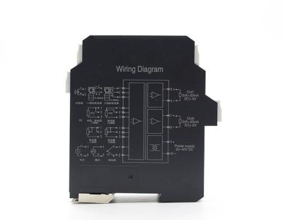 Chine RTD/TC a entré le C.C du convertisseur 24V de la sortie analogique 0-5V 4-20mA d'isolant de signal numérique à vendre