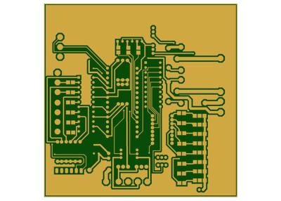 China 2 Schichten Rf-mehrschichtige PWB-Brett-100 x 100mm FR-4 HASL mit Führung UL-Zustimmung zu verkaufen