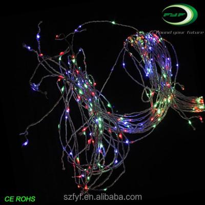 China exterior & New Product Indoor Waterproof Starry Shape Ip65 String Light Cooper Wire LED Waterproof Flexible Light For Holiday Christmas for sale