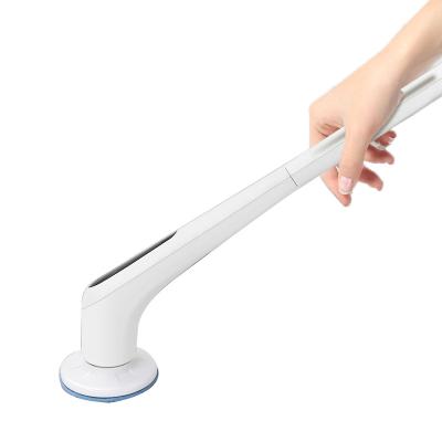 China Sustainable Waterproof Cordless Cordless Electric Cop Rose IPX7 Handheld Electric Brush Cleaning, Spinning Electric Scrubber Led Display for sale