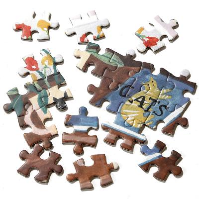 China Customized Paper 1000 Pcs Jigsaw Paper Jigsaw Puzzle 500 Pieces Adult And Children Moon Jigsaw Puzzle for sale