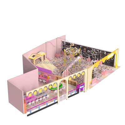 China Amusement Center Bonhong Children Science and Technology Center Exhibits Indoor Soft Playground Equipment Educational Ball Wall for kids for sale