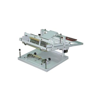 China Factory Manual Cylindrical Operation Mini Curved Screen Printing Machine For Wine Bottle / Cosmetic Bottle / Pen for sale