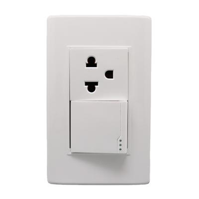 China Widely Used PC Top Quality Electrical Wall Switches And Sockets Home Plug Switch for sale