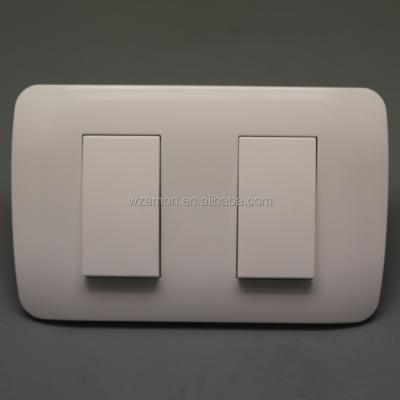 China ABS Factory Sale Various Electrical Switch Plates On Lamp Switches For Homes 2gang Empty Plate for sale