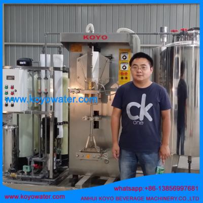 China KOYO Complete Water Sachet Produce Line/RO water treatment filter/sachet water filling and sealing machine zu verkaufen