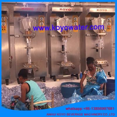 China sachet water making and packing machine with free necessary spare parts for sale