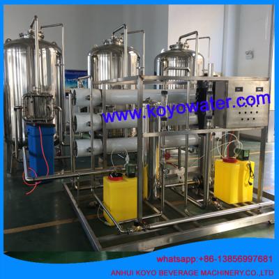 China 10T/H reverse osmosis pure water complete production line water treatment equipment with RO system à venda