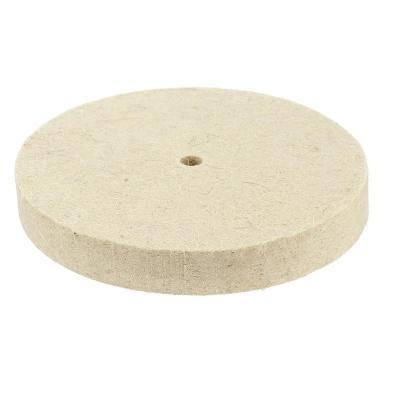 China 60*6mm Wool Wheel Metal Polishing Pad Grinding Machine Polishing Wood Stone Glass Mirror Felt Wheels Polishing Disc for sale