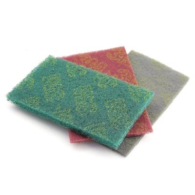 China Flexible Industrial Scouring Pad Scrubber Cleaning Pad In Roll Scrub Pads For Removing Rust And Polish From Metal for sale