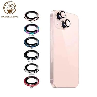 China FOR iPhone 13 Pro Competitive Price Metal Ring Glass Full Cover Phone Protective Film Camera Lens Max Protectors for iphone 13 pro 13 pro max for sale