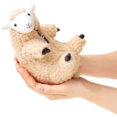 China Eco-friendly Material Dropshipping Gifted Japan Fashion YYOU+MORE Ranch Sheep Doll Funny Design Sheep Plush Barbering Toy With Camed Plush Stuffed for sale