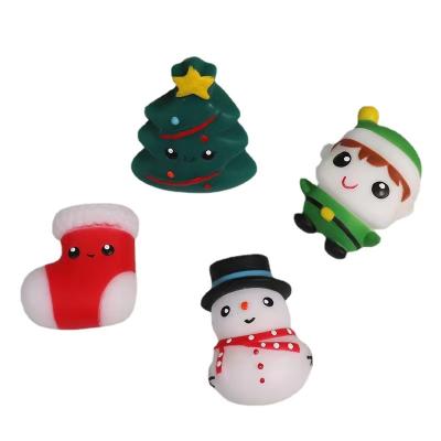 China Popular Christmas Toys Christmas Party Favors for Kids Mini Mochi Toy Moji Kawaii Squishy Gifts Squishies Stress Reliever Anxiety Toys for sale