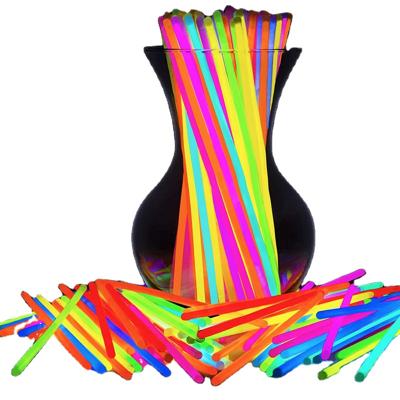 China Festival Decoration Glow Sticks Party Supplies Connectors Gifts Decorations Glow Bracelets Necklace Neon Glass Hat Any Combination Suit for sale