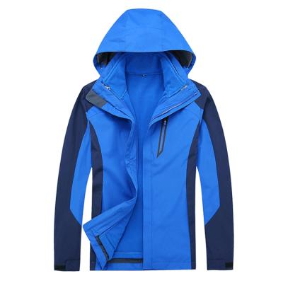 China Hot Sale Unisex Solid Color 2in1 Breathable Waterproof Windstopper Outdoor Sport Coat for sale