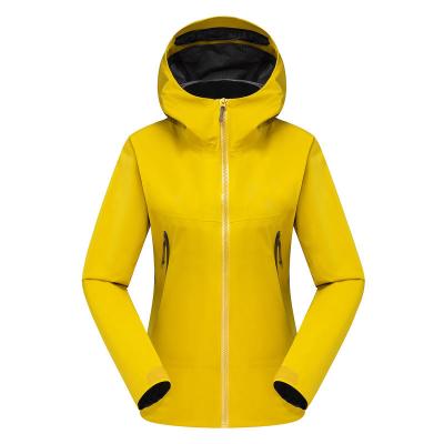 China Breathable High End Single Women Spring Autumn Outdoor Waterproof Windbreaker Rain Jacket for sale