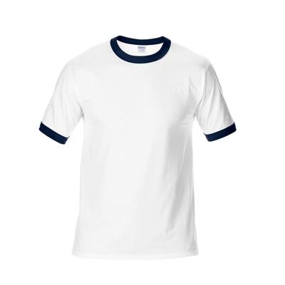 China Anti-pilling Fashion cotton collision branded anti-shrinkage casual T-shirt in stock with a generation for sale