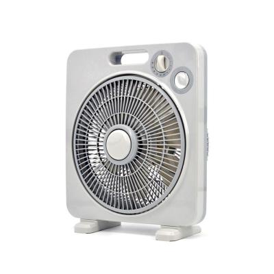 China Portable Solar Charging Box Rechargeable Fan for sale