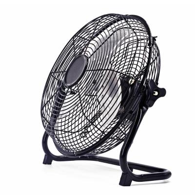 China USB bank charger Rechargeable metal Floor fan for sale