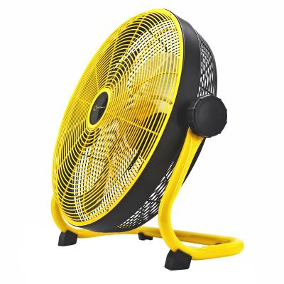 China Portable Mobile Charger Floor Fan for sale