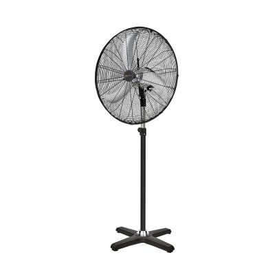 China Round S Arm Part Under Motor 26 Inch Rack Fan Good Quality Industrial Good Air Flow 220v 50Hz Input 120mm 28mm Stator 100% Copper Motor for sale