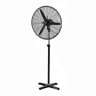 China Round S Arm Part Under Motor 26 Inch Fan Industrial Floor Standing 220v 180w Heavy Duty qijun Outdoor Strong Circulation Power Air Stand Fan for sale