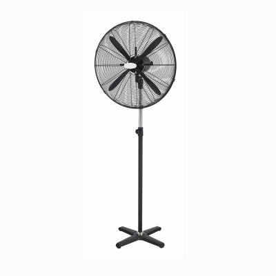 China Round S Arm Part Under Motor Best Quality 20 24 26 30 Inch Industrial Pedestal Fan For Warehouse Garage for sale