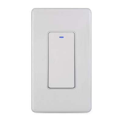 China IFTTT Smart WiFi Wall Switch Alexa Voice Control Three Way Dual Control Tuya Smart Switch for sale