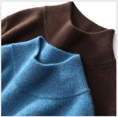 China Factory Wholesale Supplier Solid Color High Neck Long Sleeve Casual Soft Wool Long Sweater Dress Anti-static For Spring And Autumn for sale