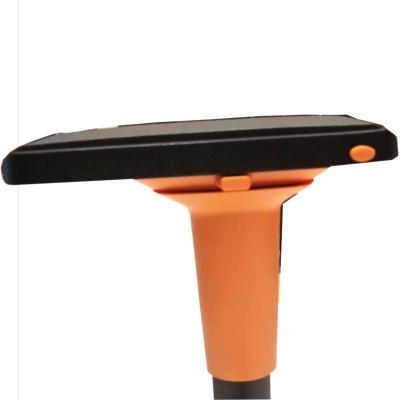 China Durable Soft Nylon Fiber Parts And Commerical Orange Color 4D Office Chair Adjustable Armrest In Lowest Price for sale