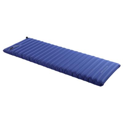 China Outdoor Camping Drift Float Fishing Boosting Insulated Single Folding Swimming Mat With Foam Pump Tube Air Mattress Picnic Sleeping for sale