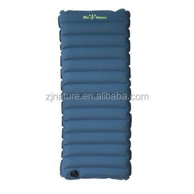 China Good Quality Tube Nylon Comfy Single Air Mattress/Mat For Travel Mat Picnic Barbecue Patented Plastic for sale