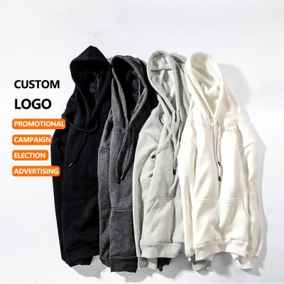 China Custom Hip Hop Oversized Fleece Men's Breathable Fleece Street Wear Men's Unisex Hoodies and Sweatshirts 360g Advertising Sweatshirts for sale