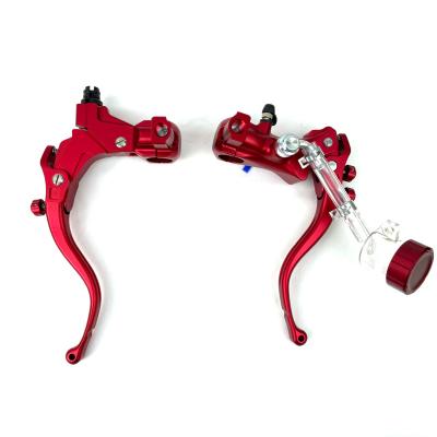 China Aluminum New Arrival Universal CNC Motorcycle Brake Pump Distributor Lever for sale