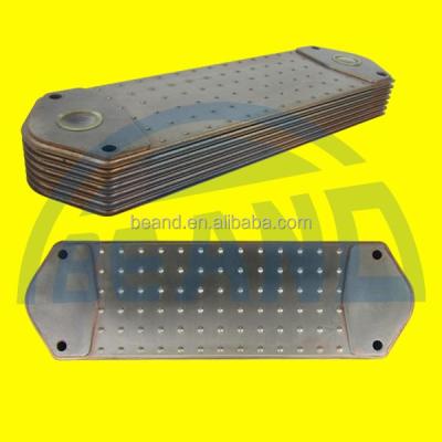 China STAINLESS STEEL STEEL PLATE BPOC-2073 WATER TO OIL COOLER RADIATOR 1333183 for SCANIA MOTOR TRUCK BUS TRANSMISSION for sale